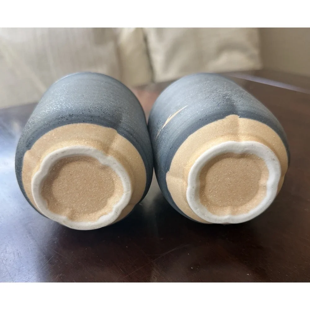 Two (2) Tea Cups Yunomi Plum Blossom 4